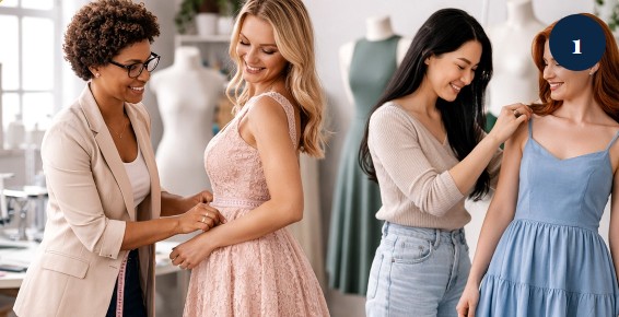 Professional garment fitting and body proportion workshop